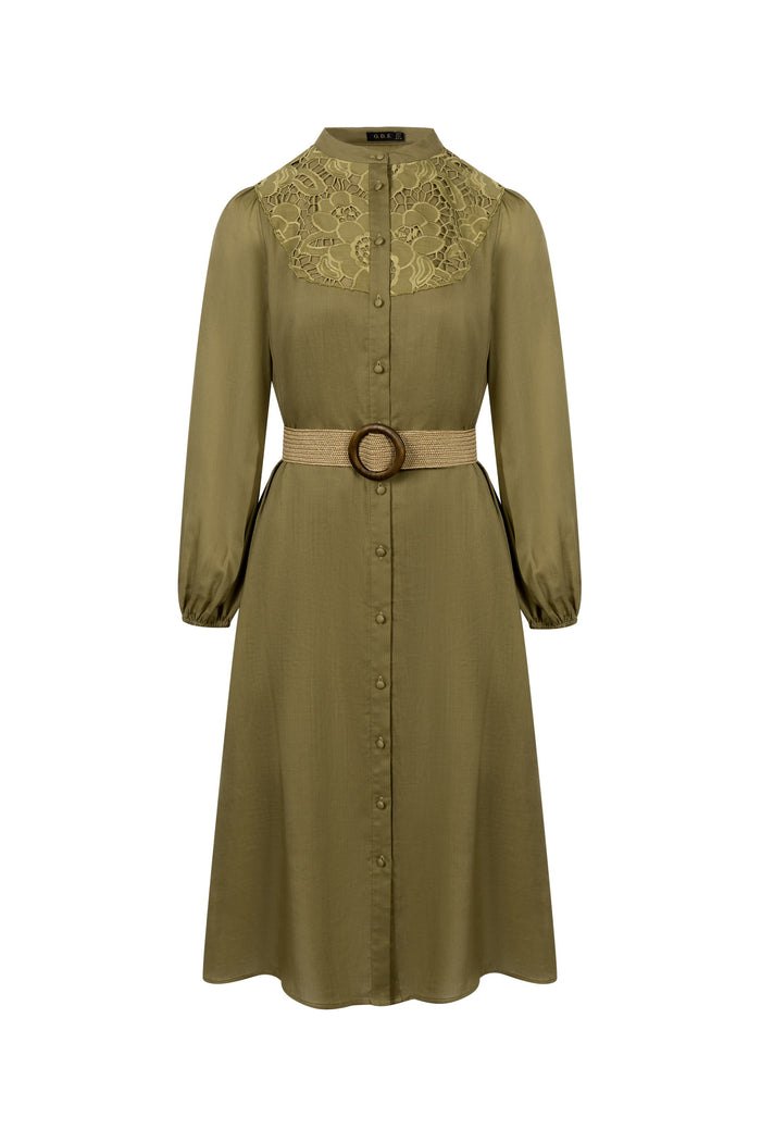 LEONIE LINEN DRESS