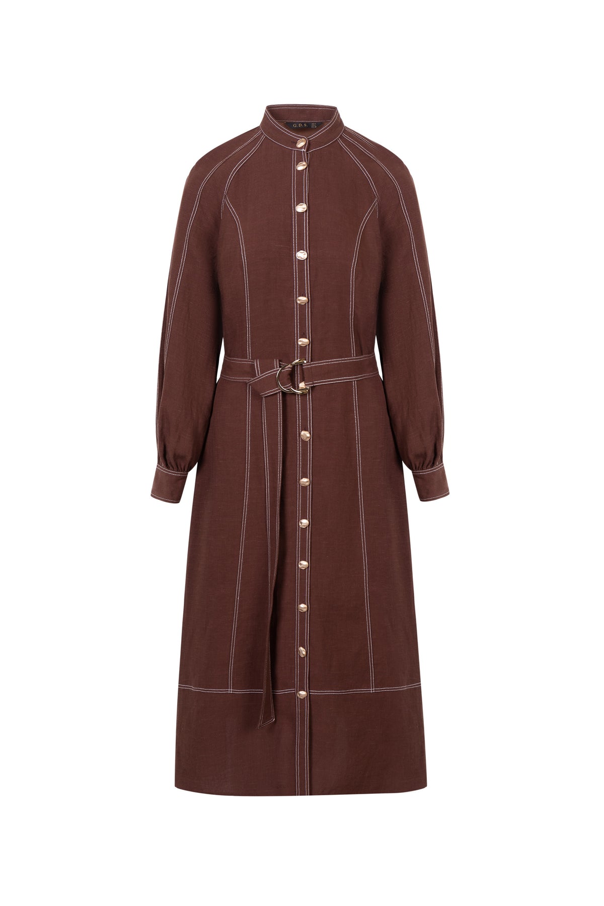 FAUX TENCEL DRESS