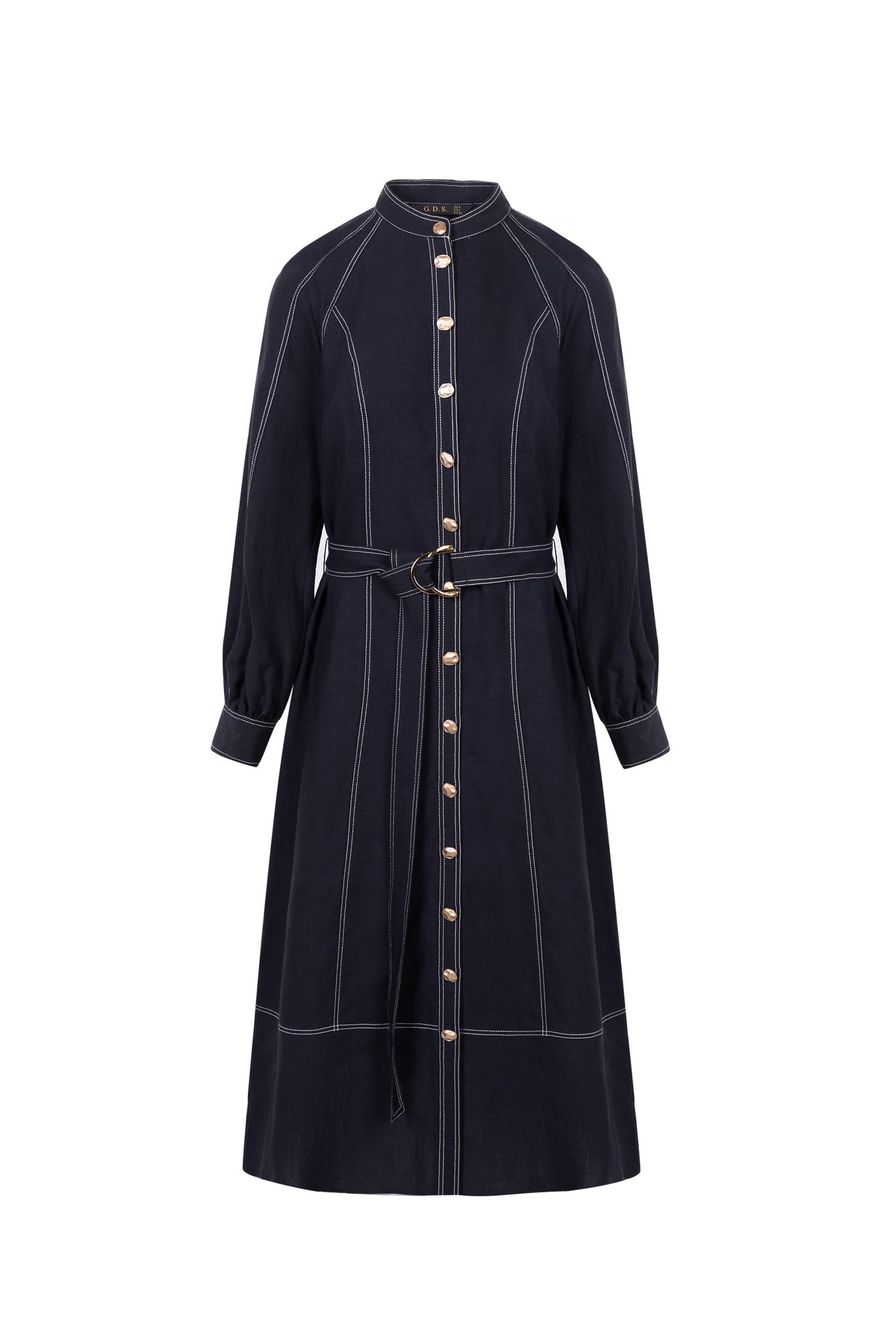 FAUX TENCEL DRESS