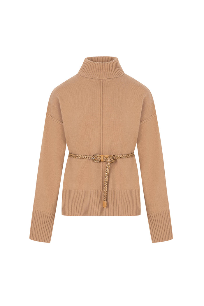 THARA WOOL KNIT JUMPER