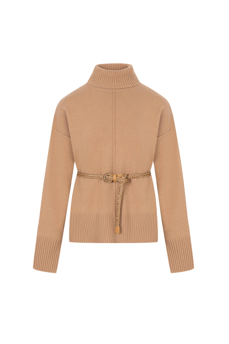 THARA WOOL KNIT JUMPER