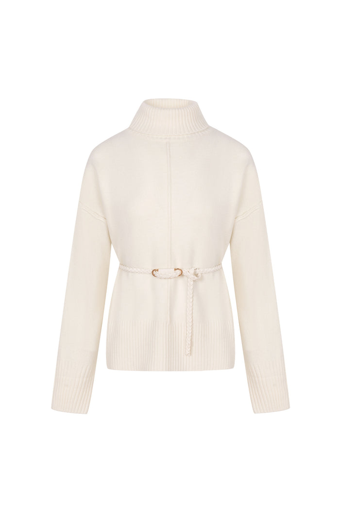 THARA WOOL KNIT JUMPER