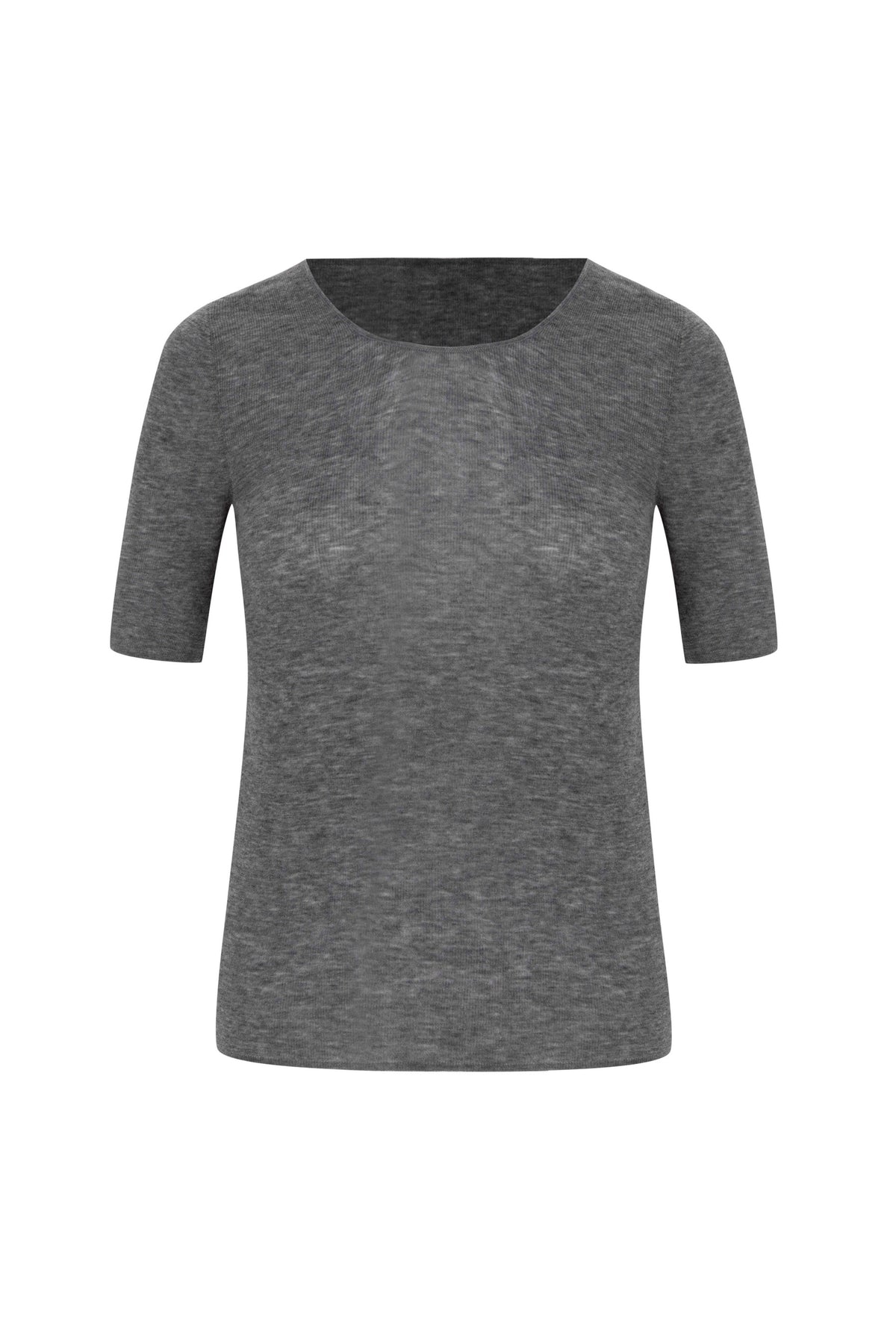 NYLA SHORT SLEEVES WOOL SWEATER