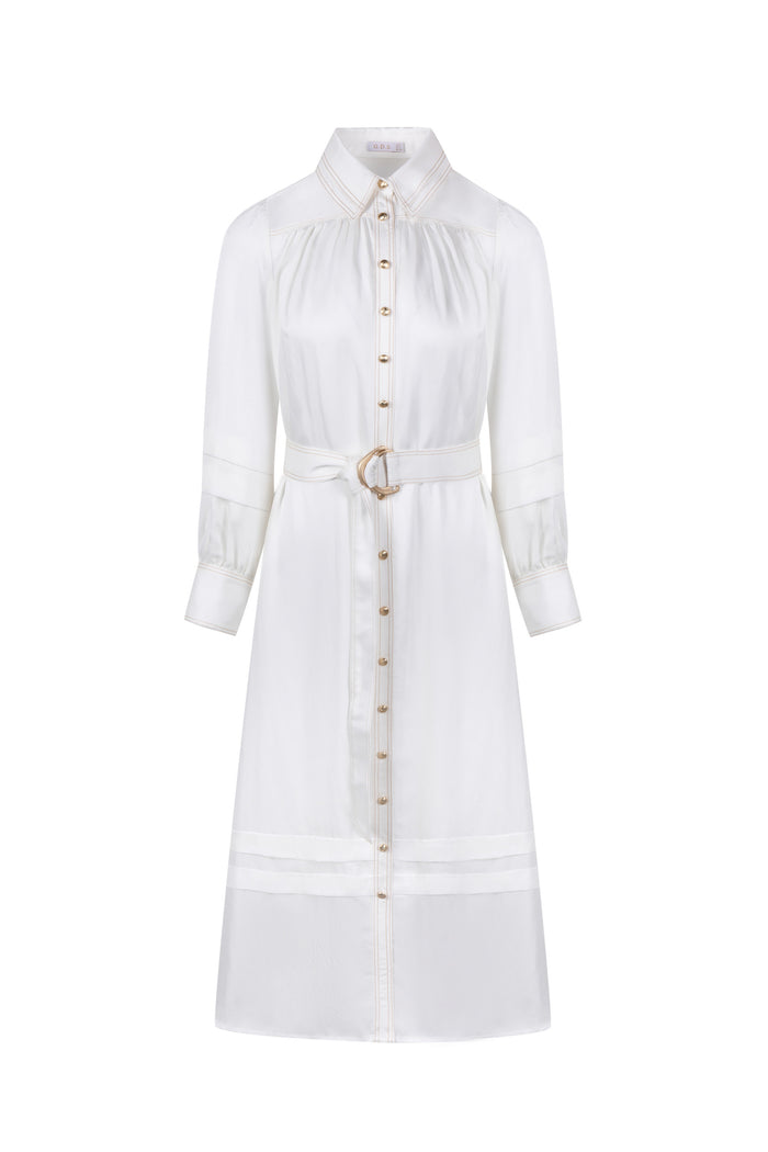 CELINE  LONG SLEEVES LONG DRESS