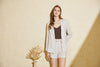 SYLVIE TENCEL BLAZER
