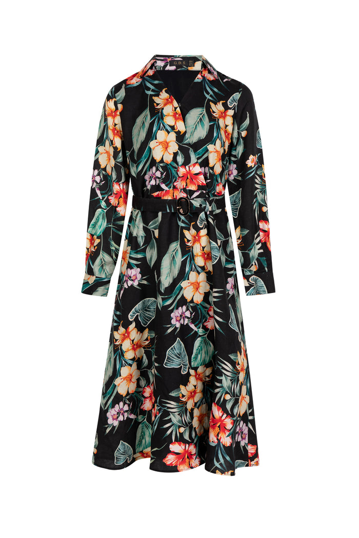 ASH PRINTED DRESS