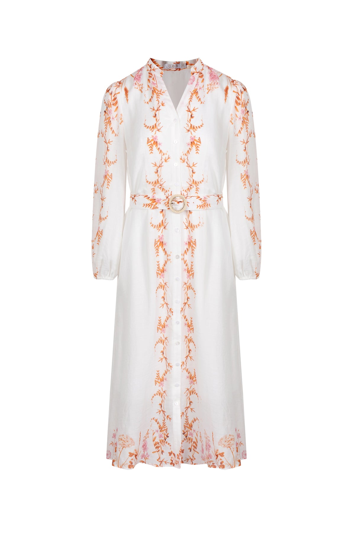 NICOLETTE LONG SLEEVES LONG DRESS