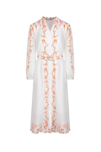 NICOLETTE LONG SLEEVES LONG DRESS