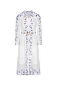 NICOLETTE LONG SLEEVES LONG DRESS