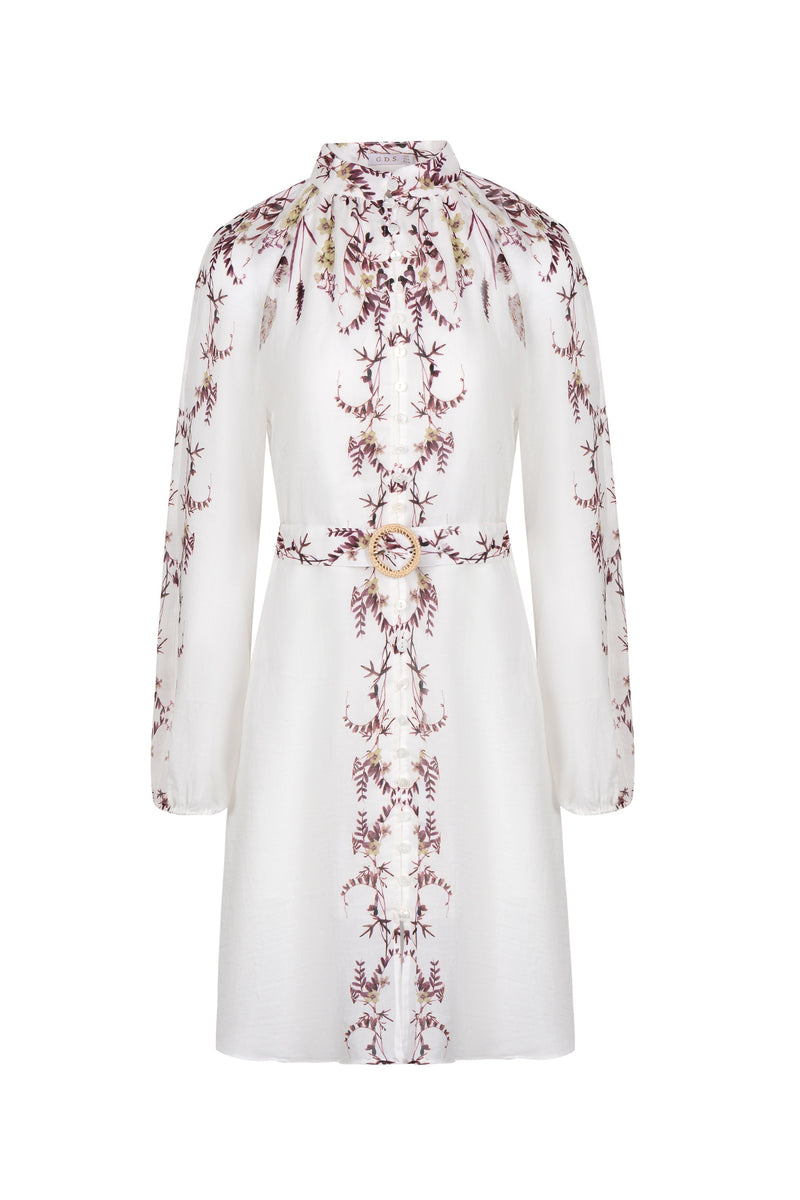 LOURDES PRINTED DRESS