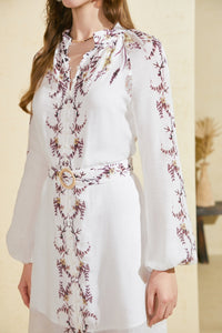 LOURDES PRINTED DRESS