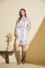 LOURDES PRINTED DRESS