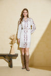 LOURDES PRINTED DRESS