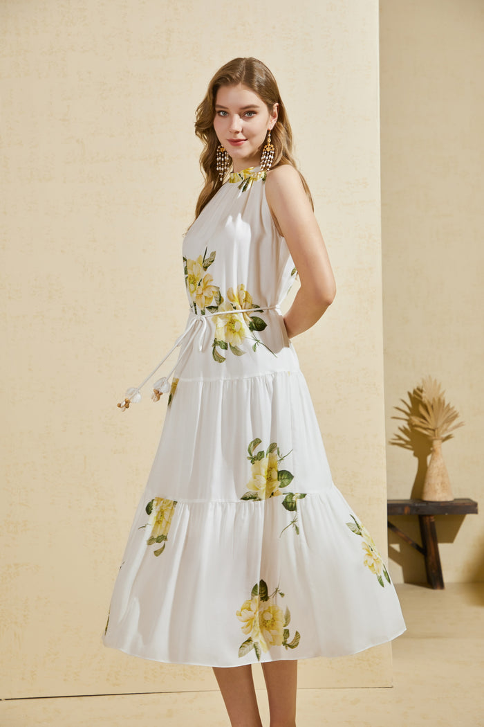 ROSALEE SLEEVELESS DRESS
