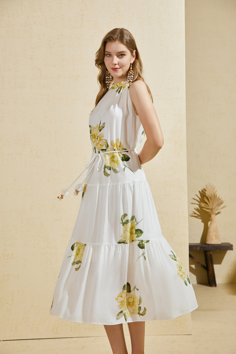 ROSALEE SLEEVELESS DRESS