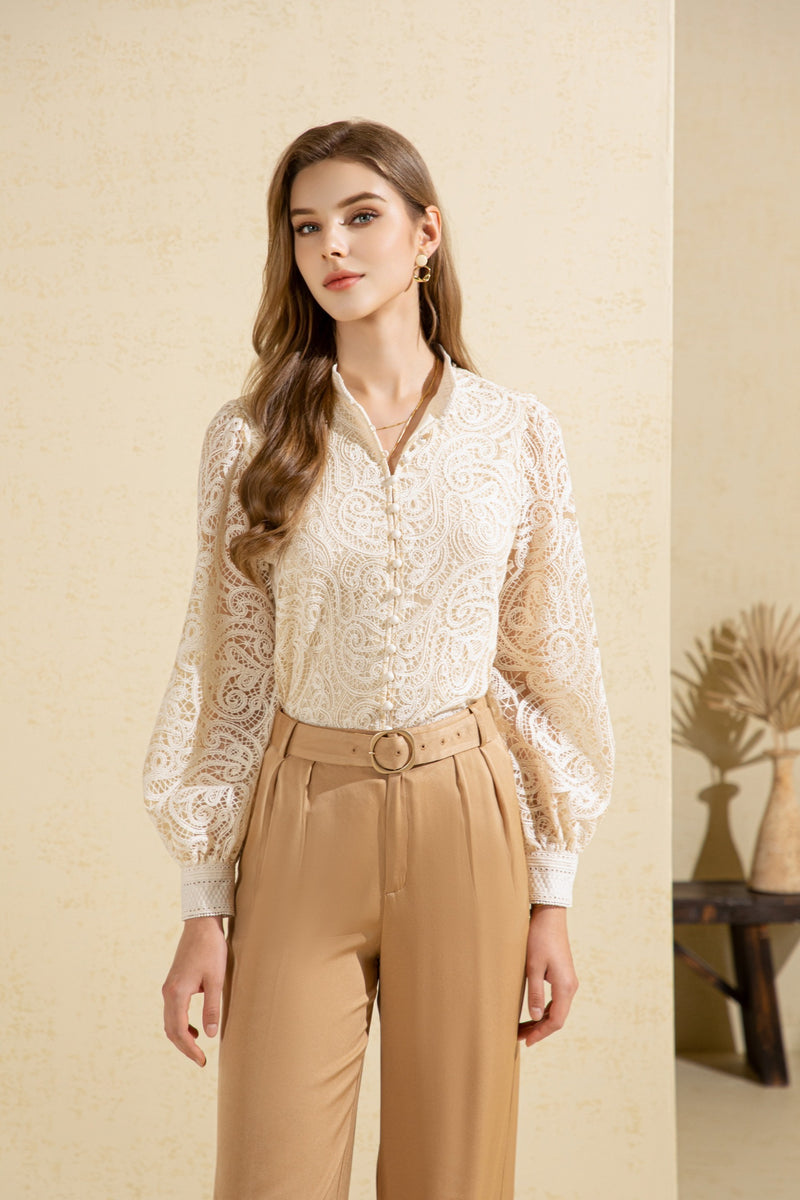 IRINA COTTON BLOUSE