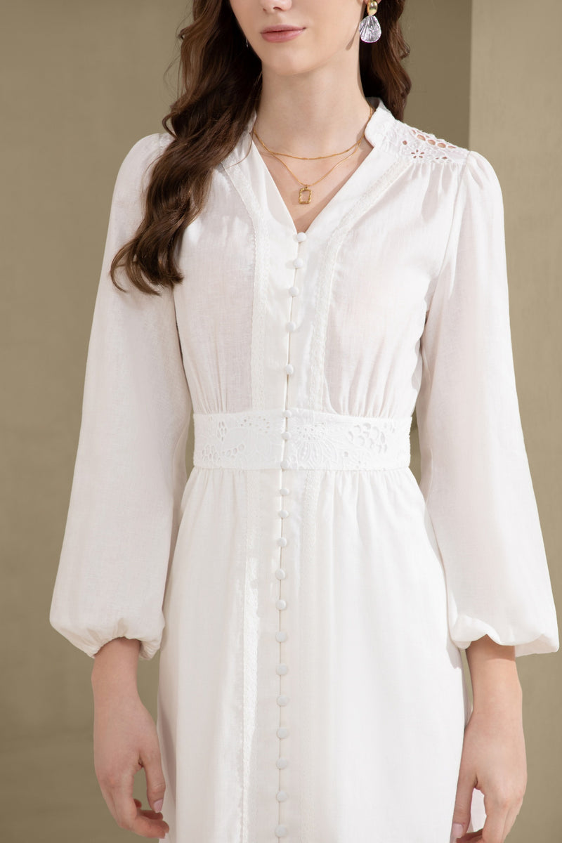 WILLOW LONG SLEEVES SHORT DRESS