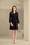 WILLOW LONG SLEEVES SHORT DRESS
