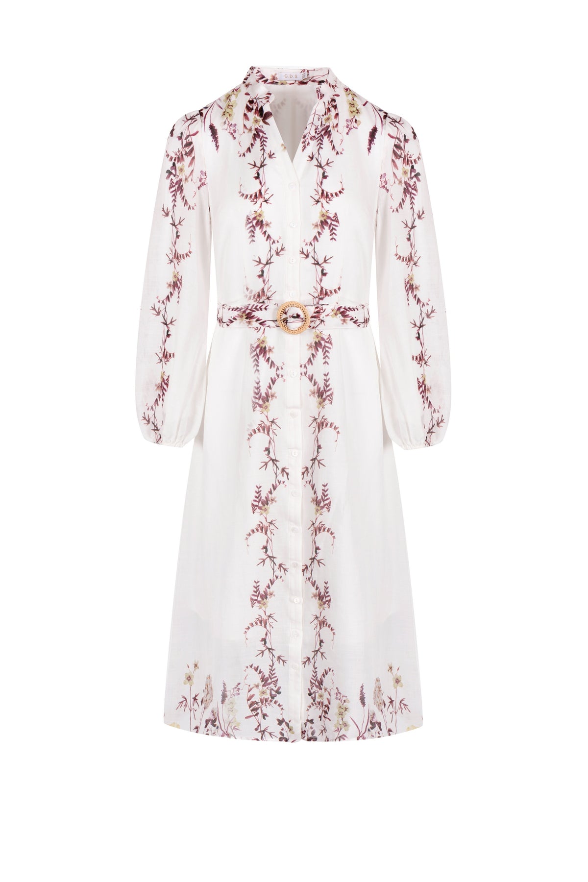 NICOLETTE LONG SLEEVES LONG DRESS