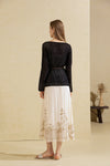 ILEANA SILK LINEN SWEATER