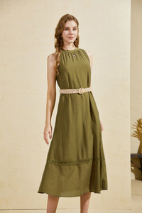 ROSALEE SLEEVELESS DRESS