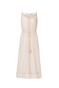 SCARLETTE EMBROIDERED SLIP DRESS
