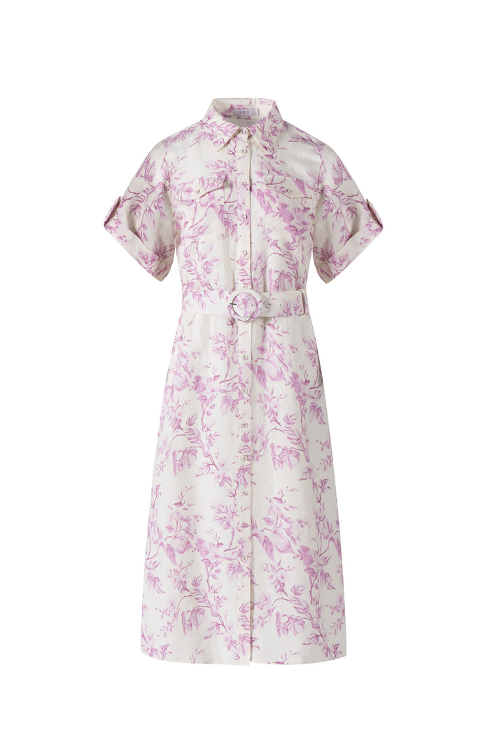 DESIREE PRINTED LONG DRESS