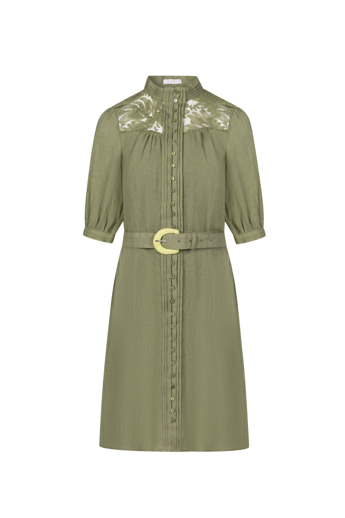 ILA LACE SHORT SLEEVES SHORT DRESS