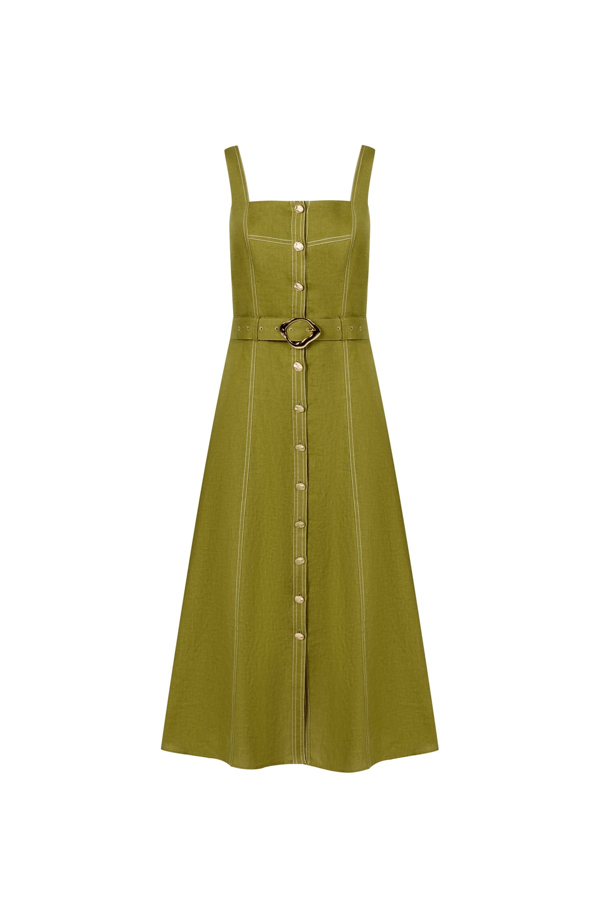 EMILY LINEN SLIP DRESS