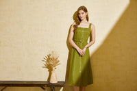 EMILY LINEN SLIP DRESS