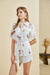 OLIVIA PRINTED SHIRT