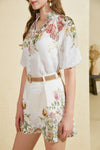 NATHAN PRINTED BLOUSE