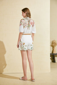 NATHAN PRINTED BLOUSE