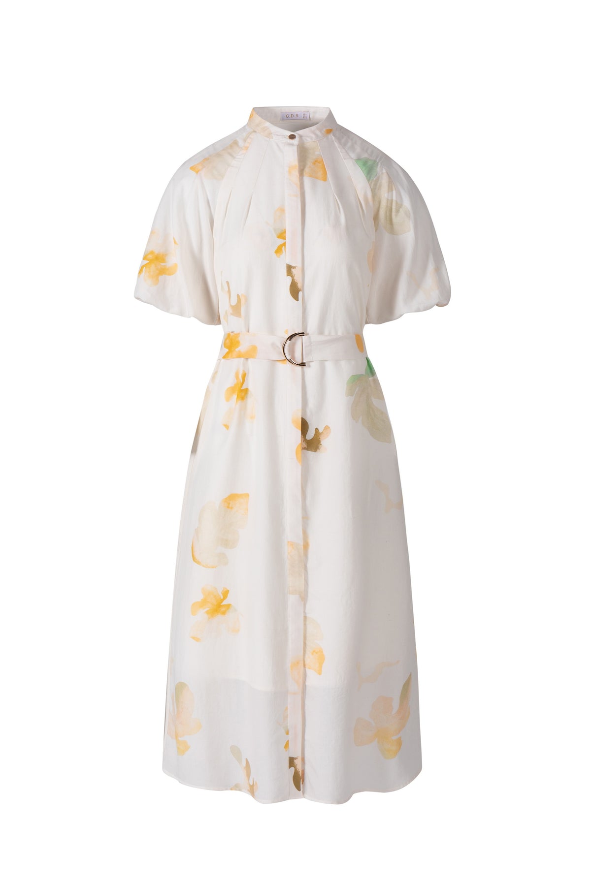 FAE PRINTED SHORT SLEEVES DRESS