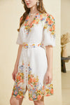 PERLA PRINTED SHORT DRESS