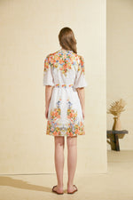PERLA PRINTED SHORT DRESS
