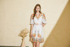 PERLA PRINTED SHORT DRESS