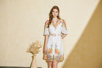 PERLA PRINTED SHORT DRESS