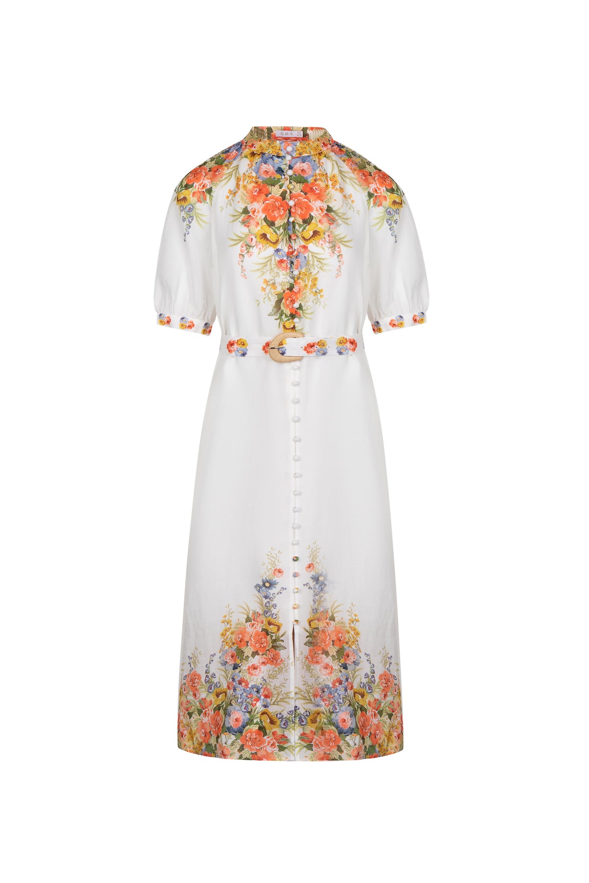 PERLA PRINTED LONG DRESS