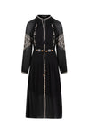 ISABELLA EMBROIDERED LONG DRESS