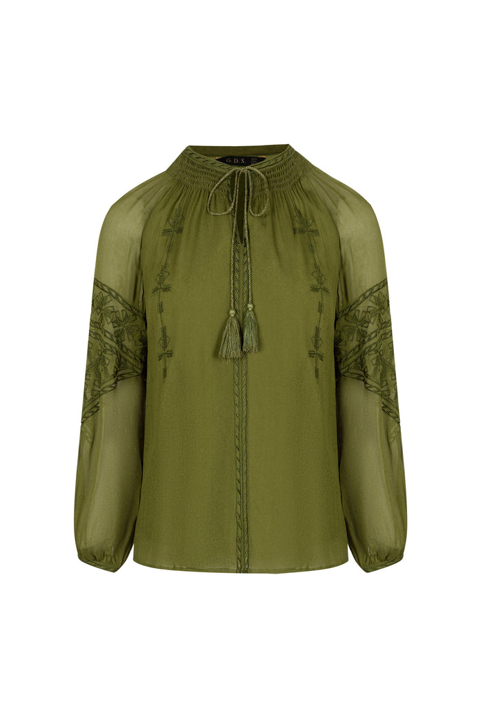 ISABELLA EMBROIDERED BLOUSE