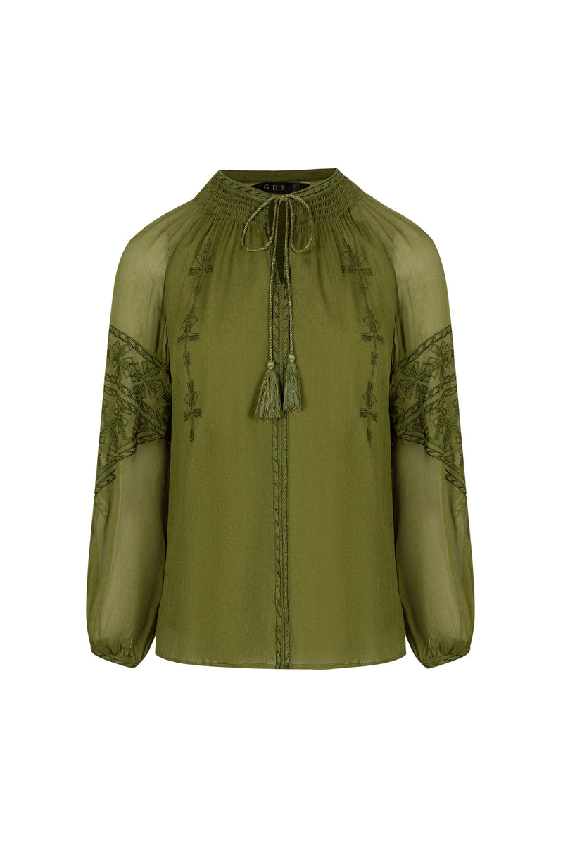 ISABELLA EMBROIDERED BLOUSE
