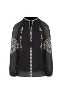 ISABELLA EMBROIDERED BLOUSE