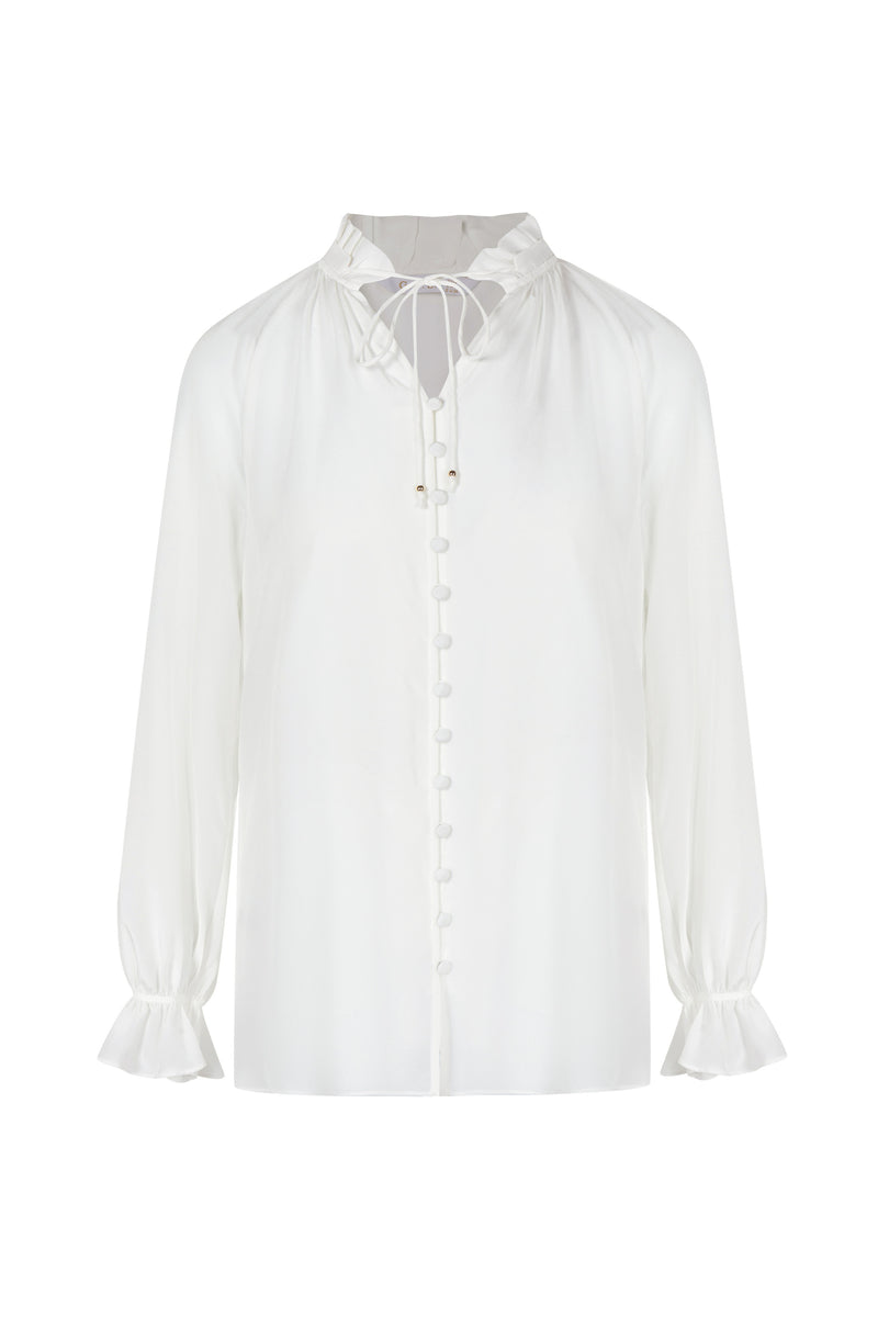 MONIQUE SILK BLOUSE