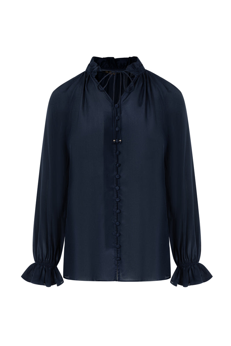 MONIQUE SILK BLOUSE