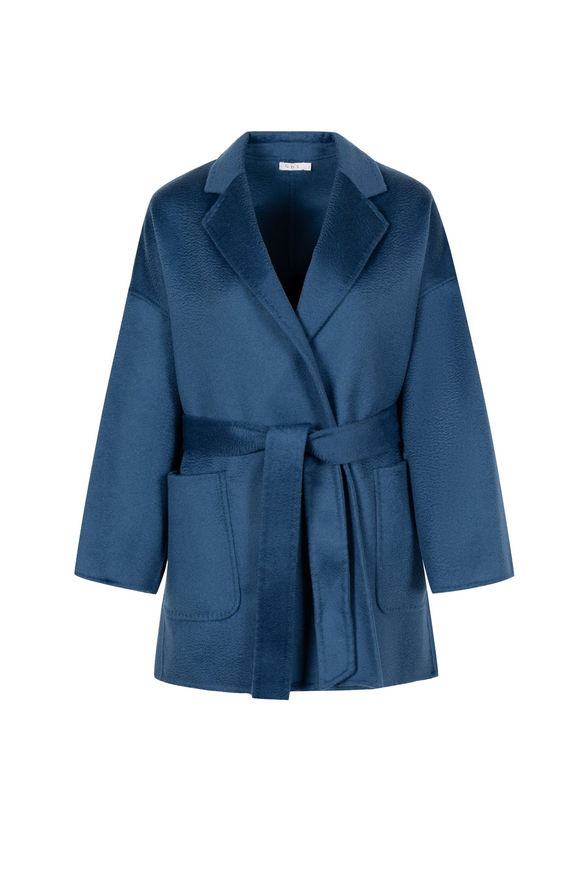 NOELLE MERINO WRAP SHORT COAT