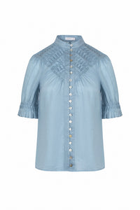 COLETTE LINEN BLOUSE