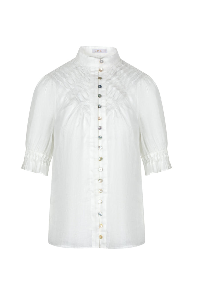 COLETTE LINEN BLOUSE