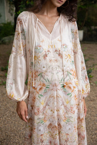 ATTICUS LONG SLEEVES PRINTED DRESS