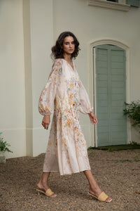 ATTICUS LONG SLEEVES PRINTED DRESS